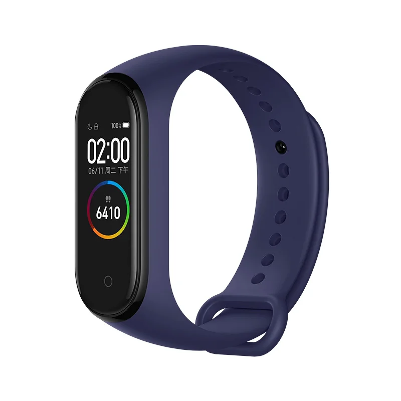 Xiaomi mi band 4 смарт-браслет 5 атм водонепроницаемый для плавания mi ng 0,9" AMOLED экран китайская версия 10 шт./партия DHL