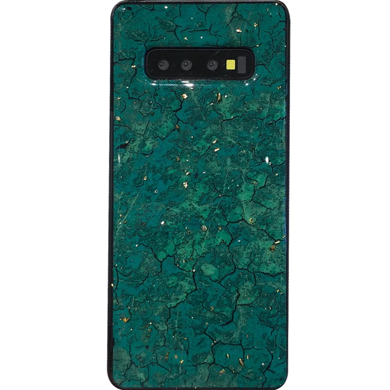 MUSSELS Sparkle Gold Foil Soft Phone Cases For Samsung Galaxy S8 S9 S10 Plus Case Retro Marble Cover Note 8 9 |