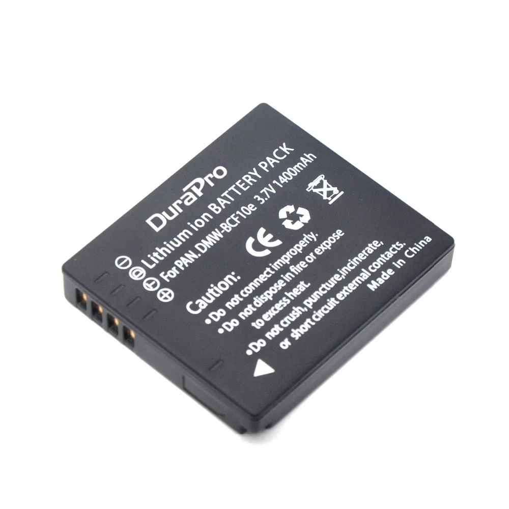3 шт. DMW BCF10 BCF10E литий ионная аккумуляторная батарея + USB зарядное устройство для