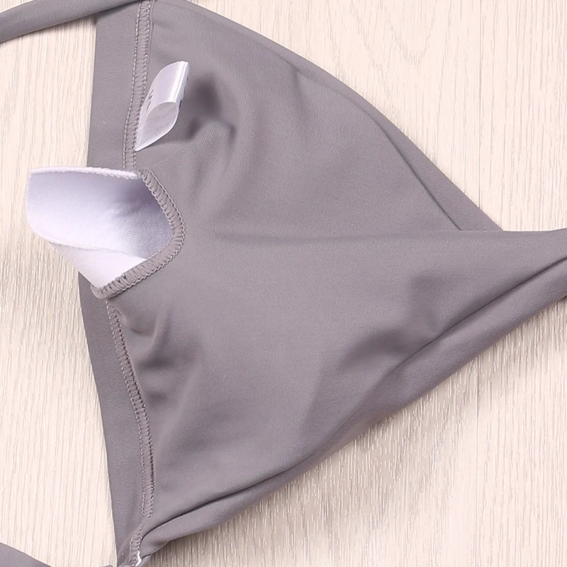 Новинка 2019 года пикантные мини-бикини rainтропический женский купальник комплект