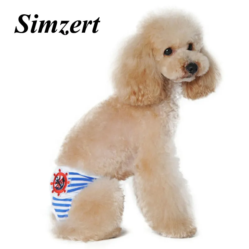 Simzer трусики для собаки менструации моющееся нижнее белье подгузник собак