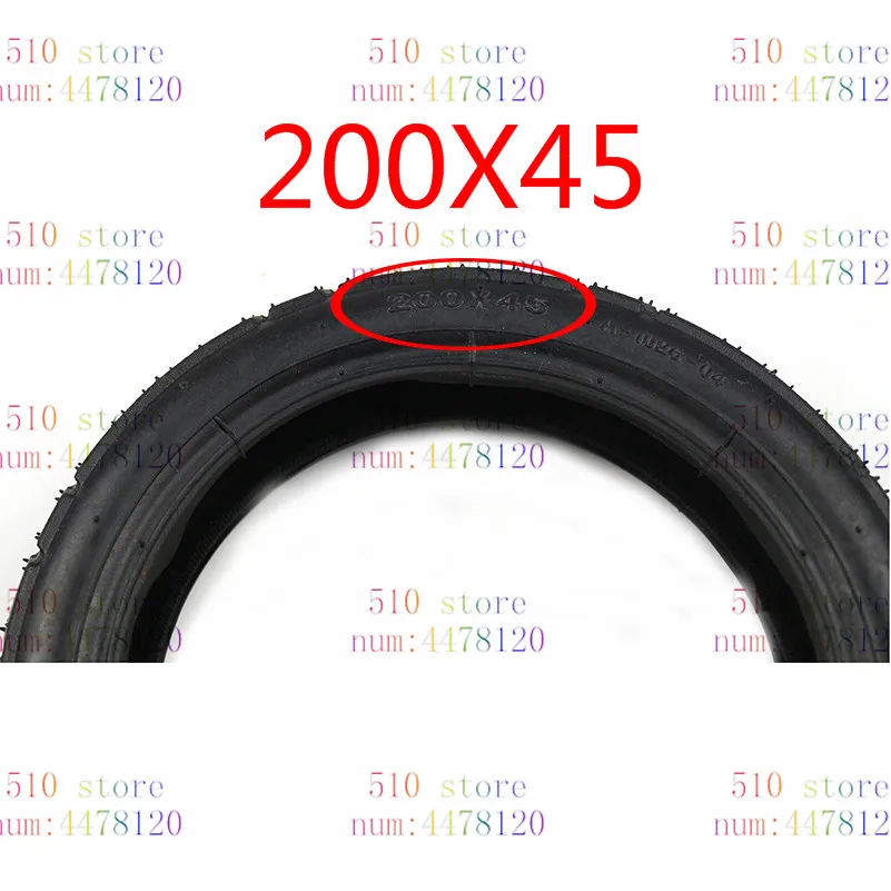 Новейшие шины 200x45 и внутренняя трубка 8 дюймовые подходят для электрического
