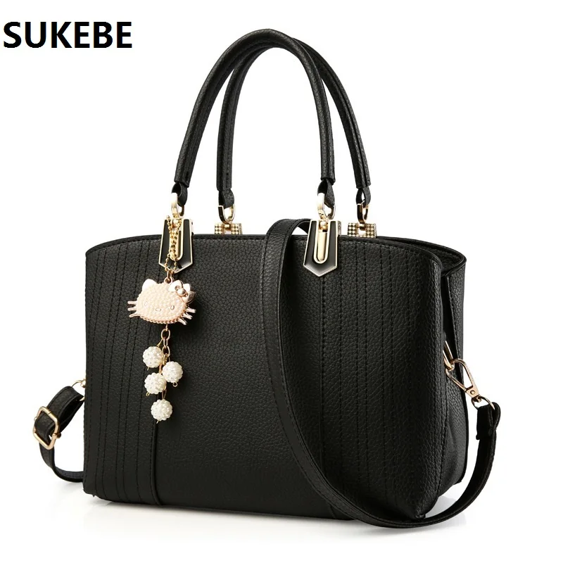 Новая мода высокое качество Для женщин сумки кожаные сумка простой Дизайн