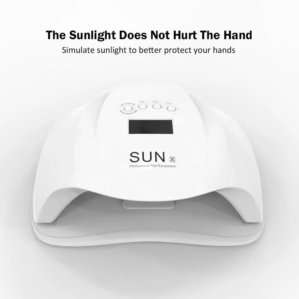 54 Вт Сушилка для ногтей SUN X двойная светодиодная лампа отверждения гель-лака с