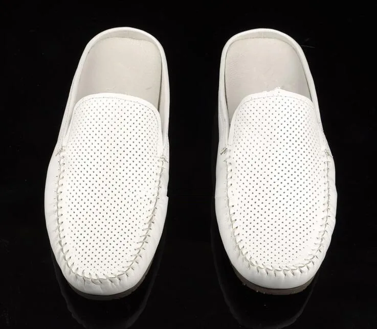 2018 Модные мужские слиперы сандалии Брендовая верхняя одежда летние дышащие