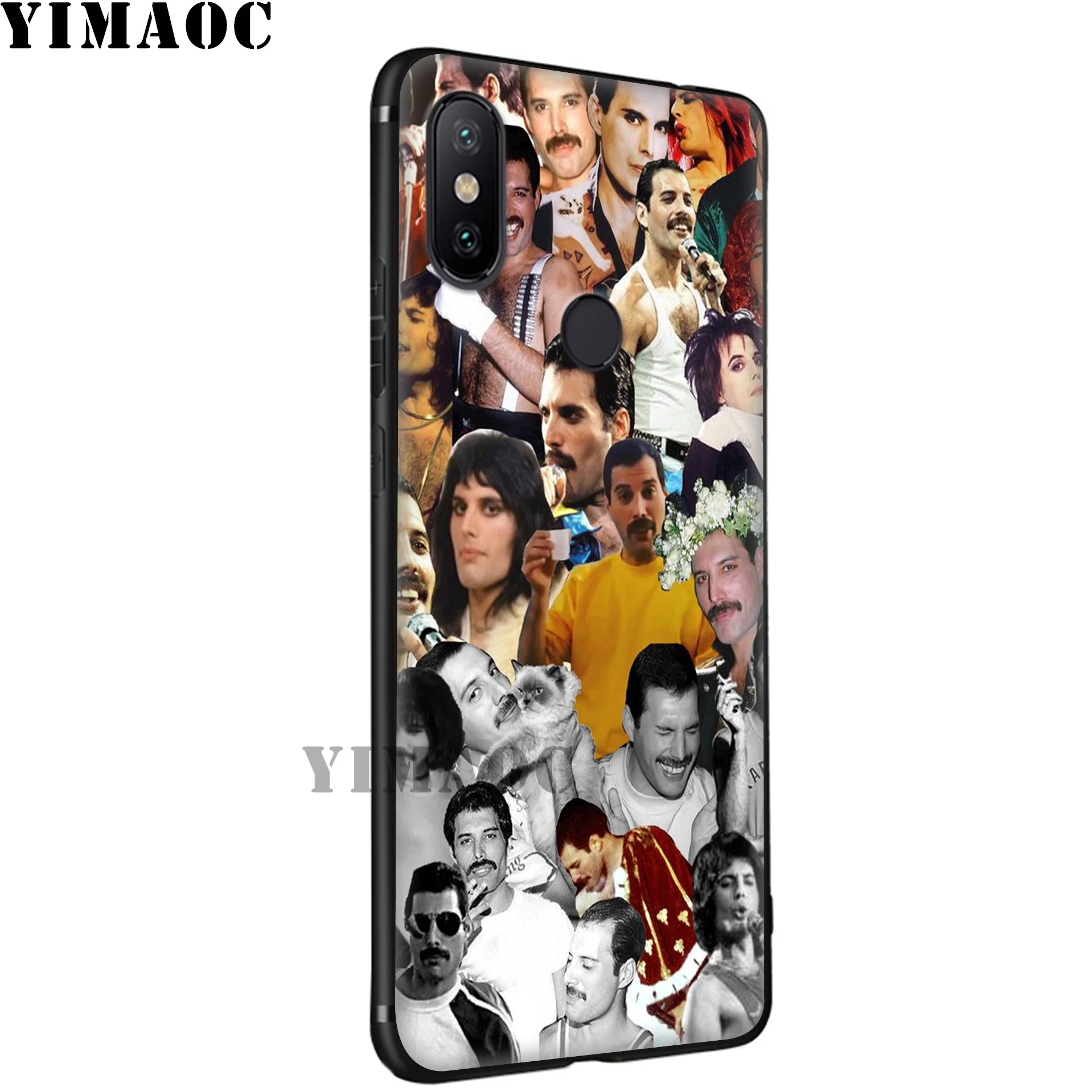 YIMAOC Queen Bands Soft Silicone Case for Xiaomi Redmi 7A Note 7 6 6A 5 4 4X 4A 5A S2 Plus K20 Pro Lite |