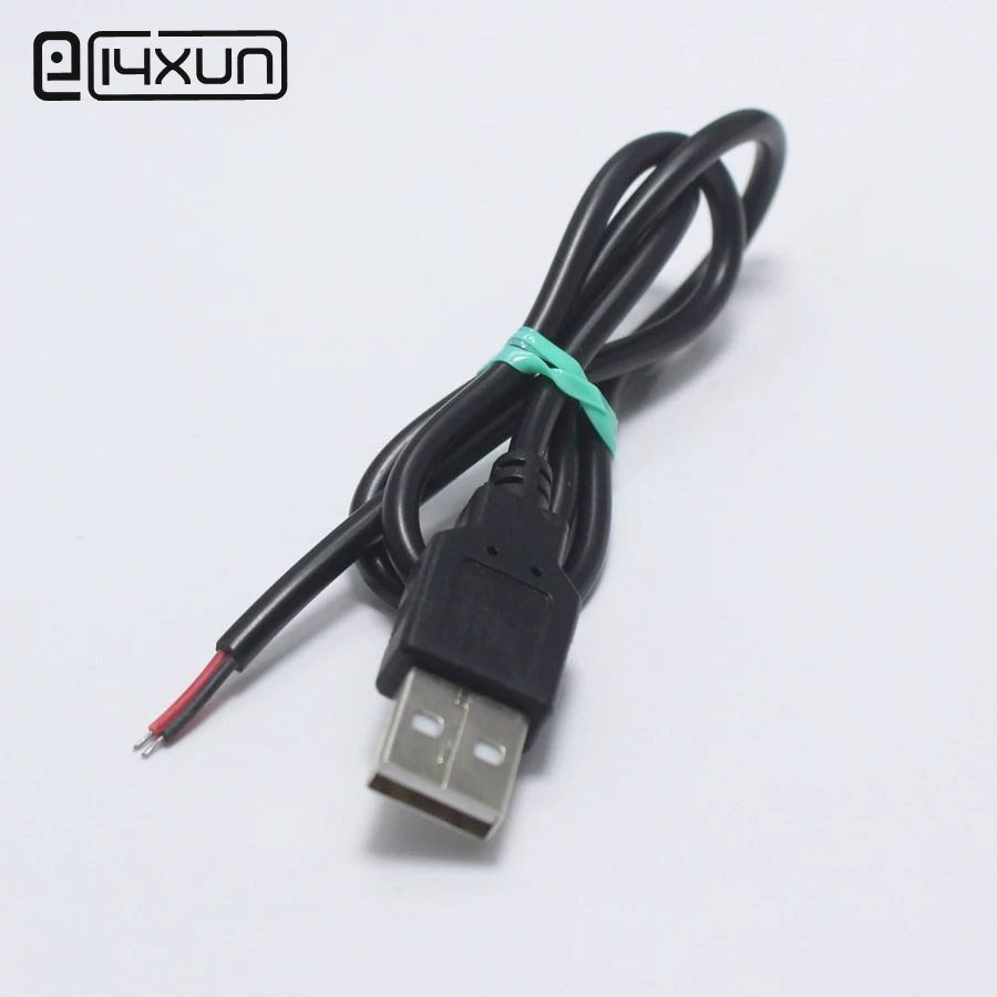 1 шт. 22AWG 30 см 2 контактный провод USB разъем сделай сам кабель для подключения к