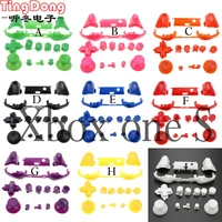 tingdong replacement repair chrome abxy dpad triggers full plating buttons set kits controller mod for xbox one slim xboxone s