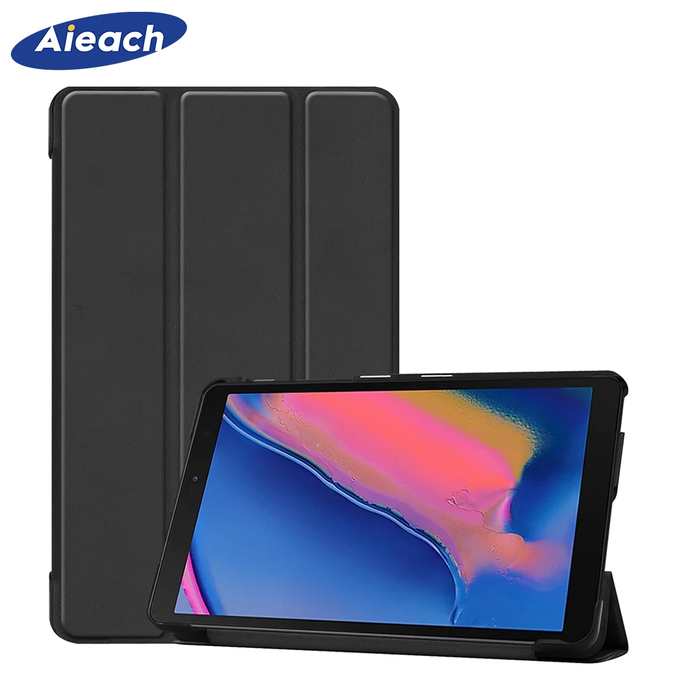 Чехол для samsung Galaxy Tab A, 8,0 дюймов, S, ультра тонкий кожаный чехол с магнитной подставкой для Galaxy Tab, SM-P200, SM-P205, Funda