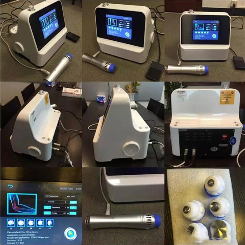 

Physiotherapy Shock Wave Machine Shockwave Therapy Device ESWT Radial Shock Wave Physiotherapy Equipment For Sports Pain Relieve