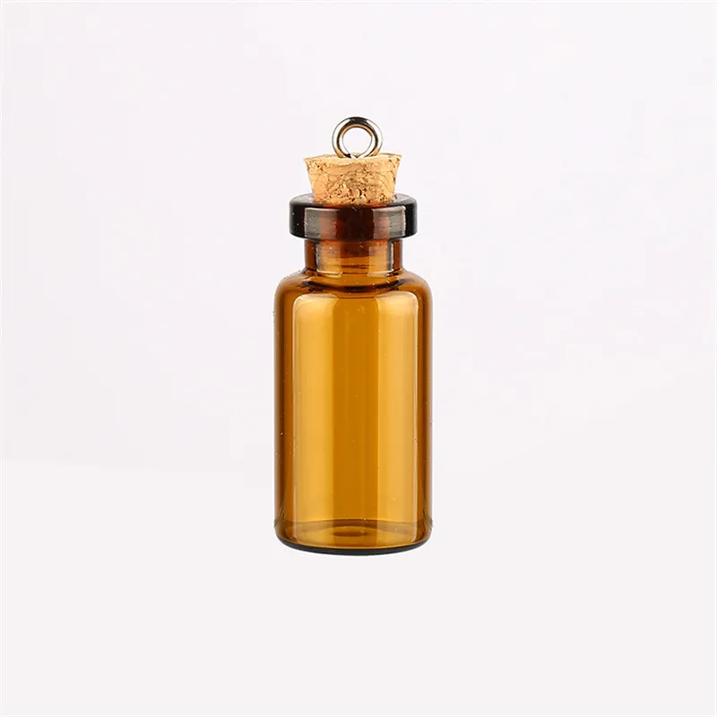 100 шт. 2 мл прозрачная пробковая бутылка мини Мейсон банка сообщения флаконы DIY