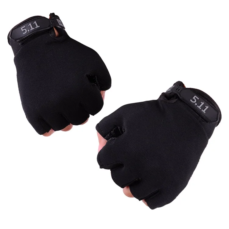 Бодибилдинг тактика Дети Весна и лето Солнцезащитная перчатка Половина пальца