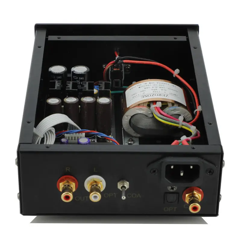 GZLOZONE готовый CS8416 + PCM1798 DAC поддерживает коаксиальный и оптический 24Bit/192KHz L13-9 |