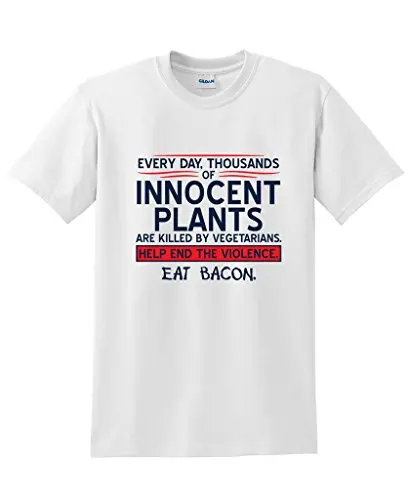 2017 Новое Прибытие Забавный Дизайн Футболки Повседневная Прохладный Есть Сало ни