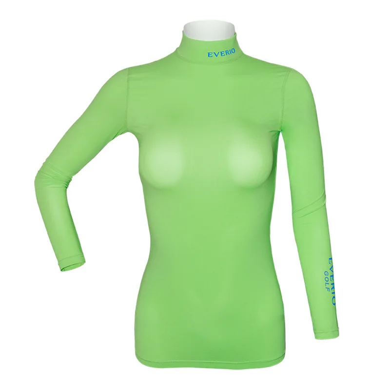 EVERIO Для женщин рубашка из вискозы нижнее белье Лето Мягкие гольф с длинным