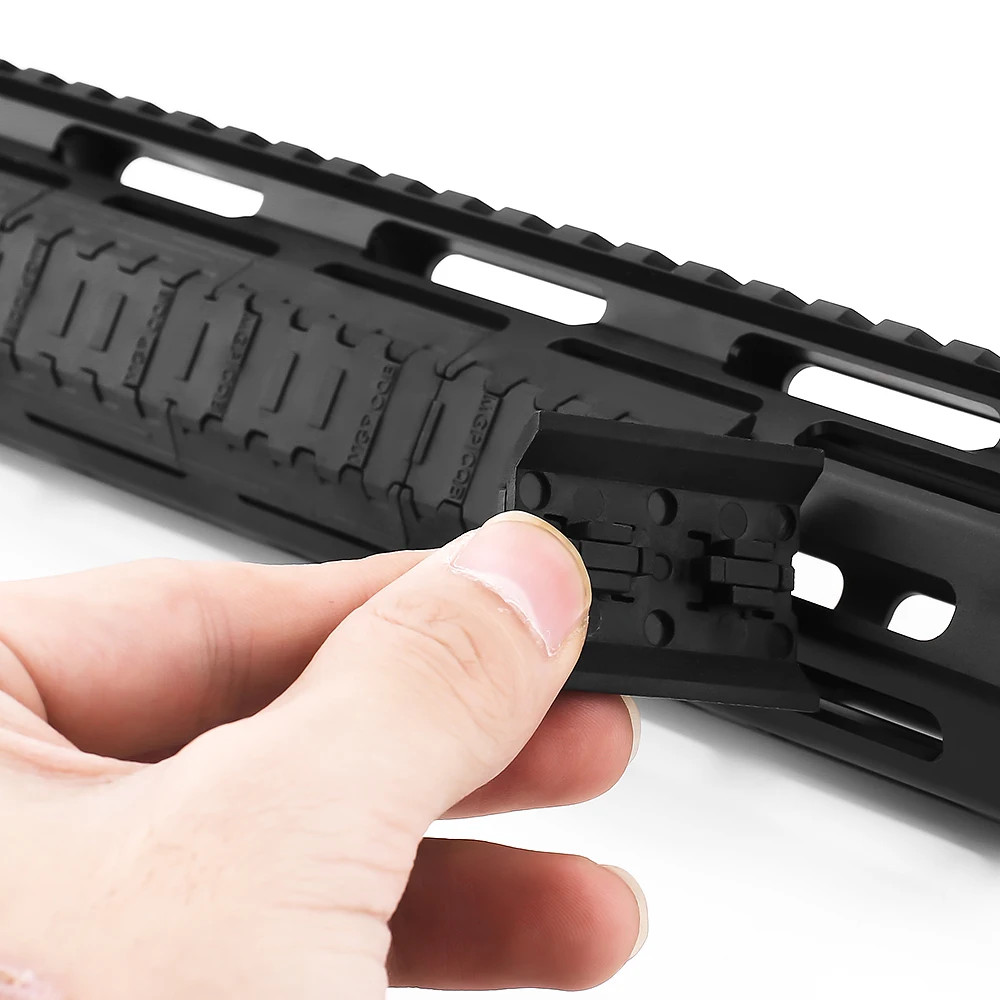 Magorui Tactical Mlok Rail Covers M-lok слот-система Rail panel 10 комплектов для наружной охоты Wargame Mount