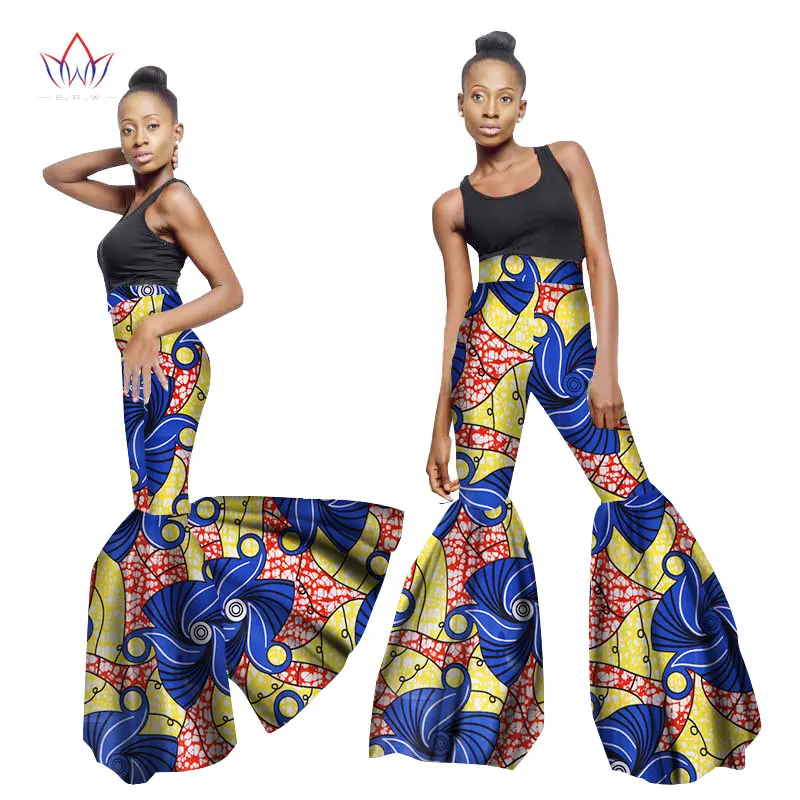 

BRW New Fashions African Dresses for Women Trousers Women Fitness Clothing Women's Pants Casual Pants High Waist Pants WY1532