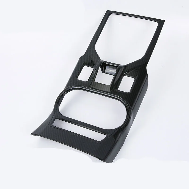 

ABS имитация углеродного волокна внутренняя коробка переключения передач Панель обшивка для Subaru XV 2017-2018 аксессуары для стайлинга автомобиля