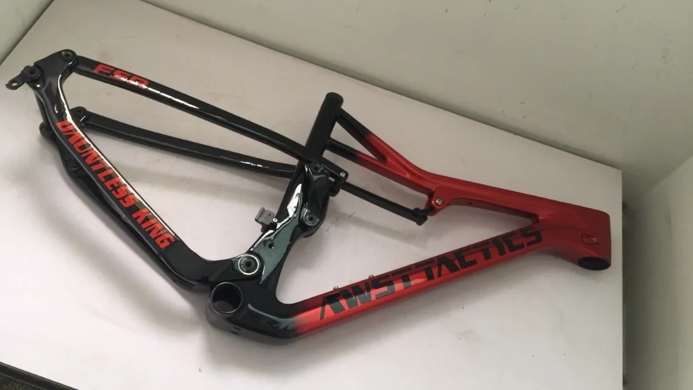 

Full Suspension carbon frame MTB Mountain Cycling Bicycle Frame 29/27.5er17inch MTB road bike frame Suspension Mountain frame
