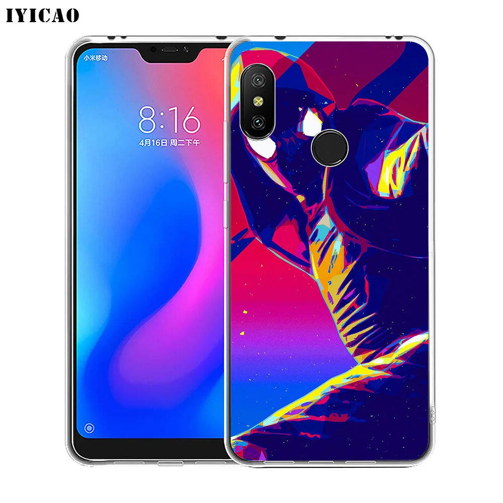 Мягкий силиконовый чехол для телефона IYICAO Spider Man in The Verse Xiaomi Redmi 4A 5A 6A Note 7 6 5 Pro Plus 4X