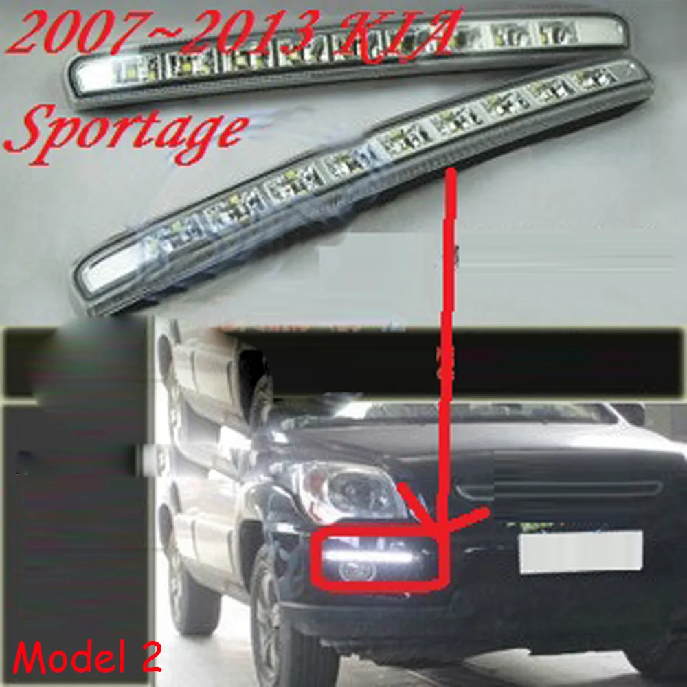 Светодиодный 2007 ~ 2013 ОАК Sportage Дневной светильник туман головной душа spectora k5 sorento kx5
