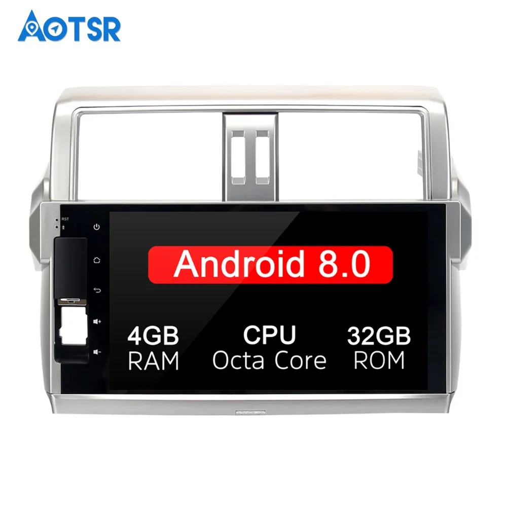 Автомобильный 2din android GPS для Toyota Prado 150 2014 + авторадио навигация головное