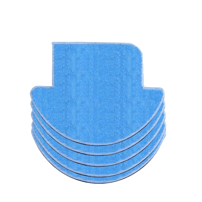 

5pcs/lot robot Vacuum Cleaner Mop Cloths for ILIFE V7S pro v7s Replacement Mop Cleaning cloths Robot Vacuum Cleaner parts