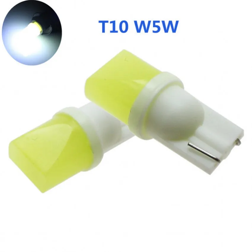 4 шт. T10 3d LED W5W белый светодиод s индикатор бокового направления автомобиля