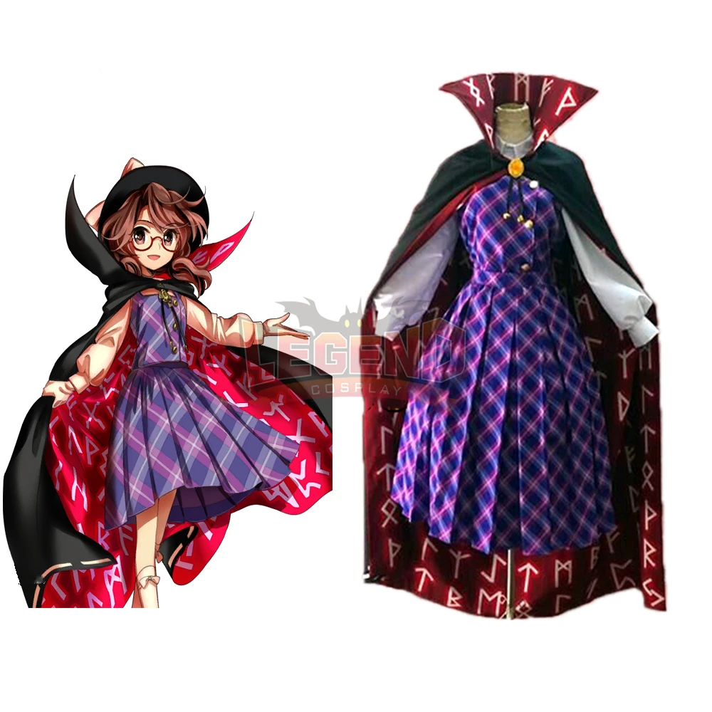 Игра Touhou Project Usami Sumireko Косплэй костюм для взрослых на заказ|Костюмы аниме| |