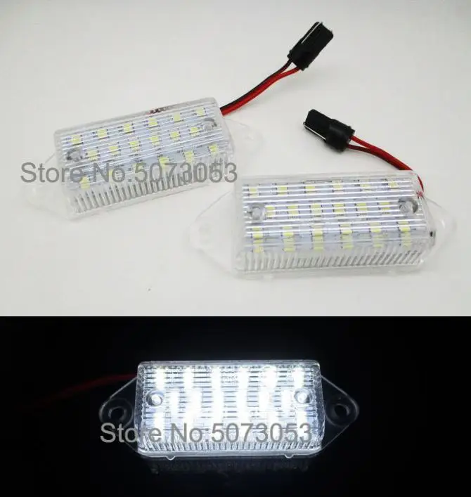 2 шт. Ксеноновые Светодиодные лампы для номерного знака Mitsubishi Lancer EVO X 2003-2017 |