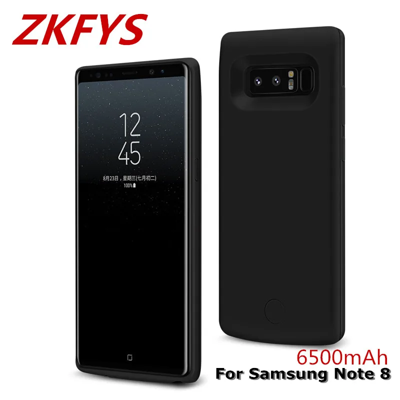 

6500mAh Slim Battery Charger Cases For Samsung Galaxy Note 8 External Battery Charging Power Bank Case For Samsung Note 8