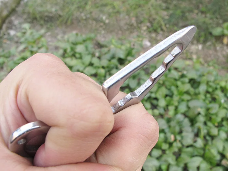 

Self Defense Supplies Protection Tool Weapons Personal Self Defence Stainless Steel Bottle Opener Combination Wrench