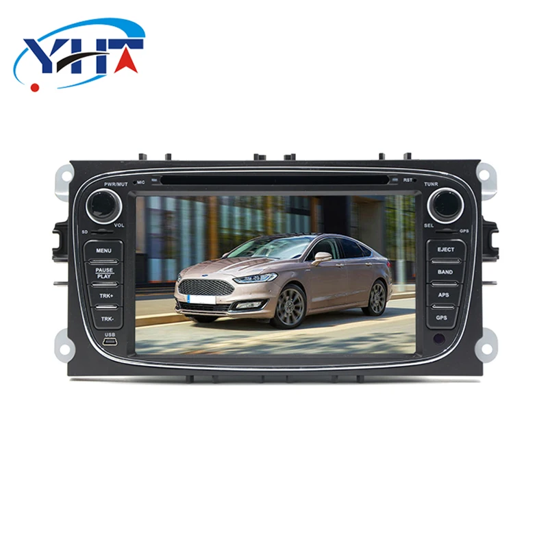 2017 двухъядерный процессор Cortex A9 GHz чистый Android 9 0 автомобильный DVD GPS для Ford Mondeo S max