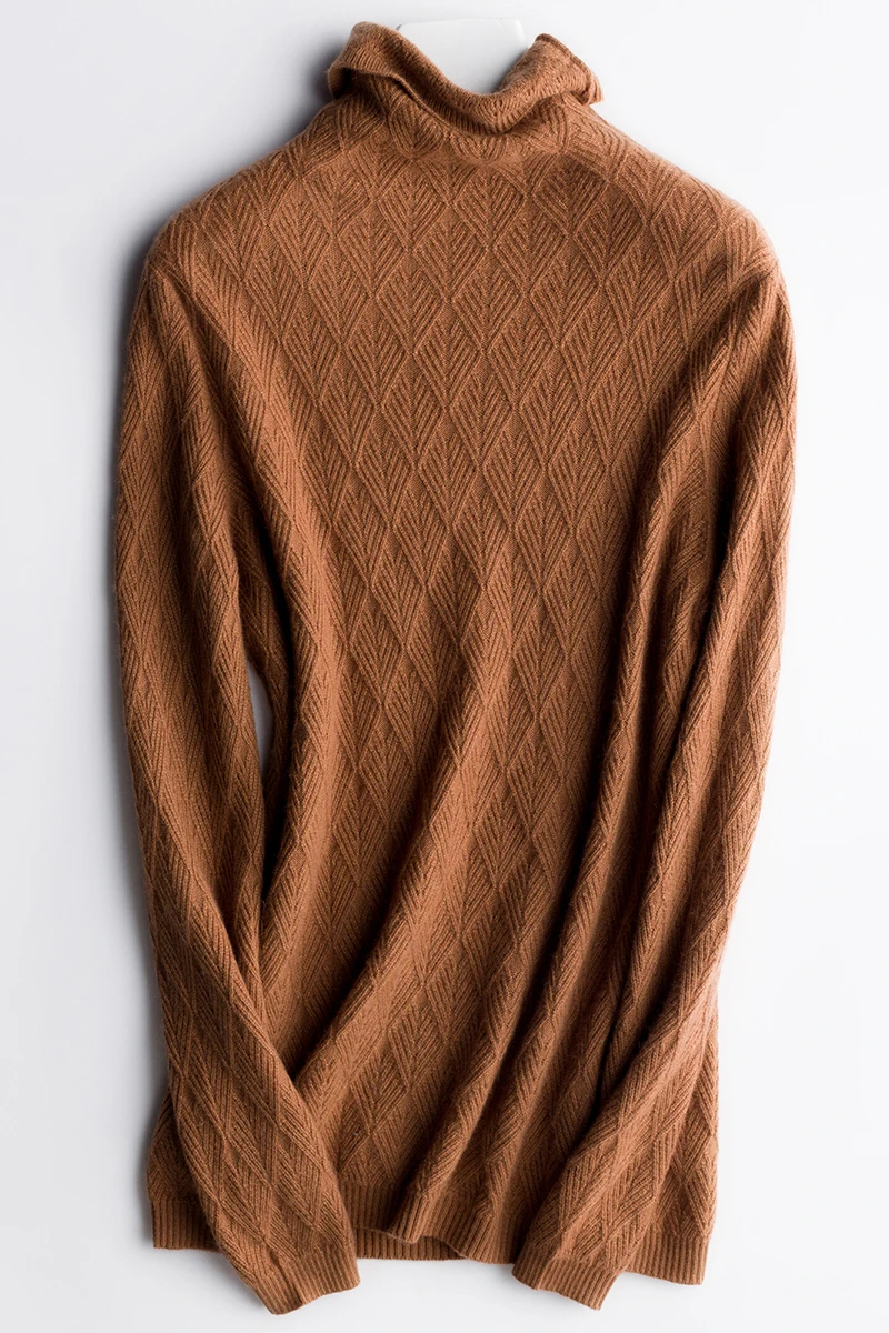 Winter Women Sweater 100% Pure Cashmere Knitwear High Quality Turtleneck Warm Pullovers Tops Girls Clothes 5Colors Ladies | Женская