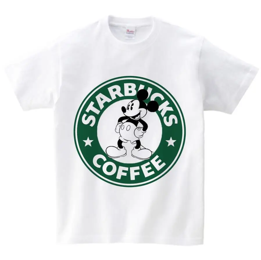 White childreT-shirt Детская футболка с героями мультфильмов детская с коротким рукавом Футболка с принтом Микки Мауса летняя футболка с Микки Маусом для мальчиков и девочек милая детская футболка, camiseta - Цвет: White childreT-shirt