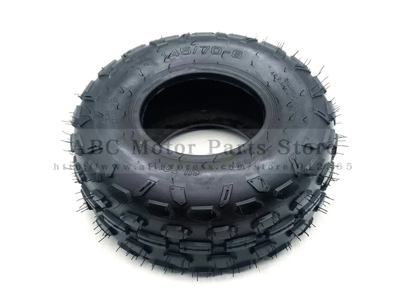6 Inch ATV Tire 145/70-6 four wheel vehcile Fit for 50cc 70cc 110cc Small Front Or Rear Wheels | Автомобили и мотоциклы