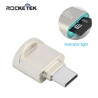 Rocketek type-c usb 2,0 otg телефон Тип c считыватель карт памяти алюминиевый адаптер для TF micro SD ПК компьютер ноутбук аксессуары