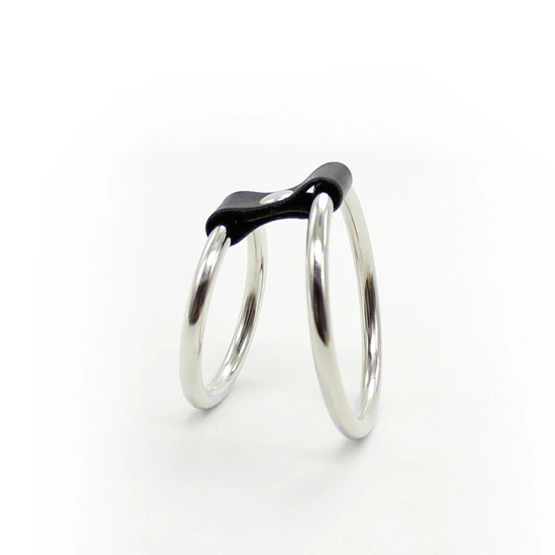 2 кольца из нержавеющей стали для закусок Rng взрослые секс игрушки мужчин мужской