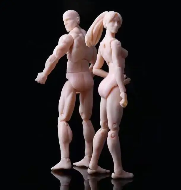 

Anime Archetype He She Ferrite Figma Movable Body Feminino Kun Body Chan PVC Action Figure Model Toys Doll for Collectible toy