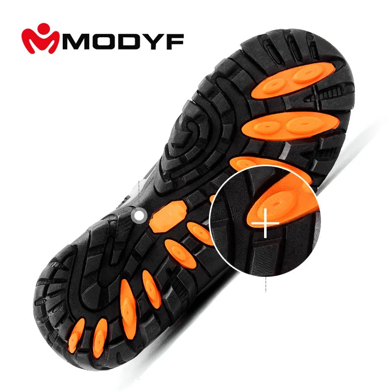 2018 Новый Бесплатная доставка Modyf мужские рабочие ботинки со стальным носком