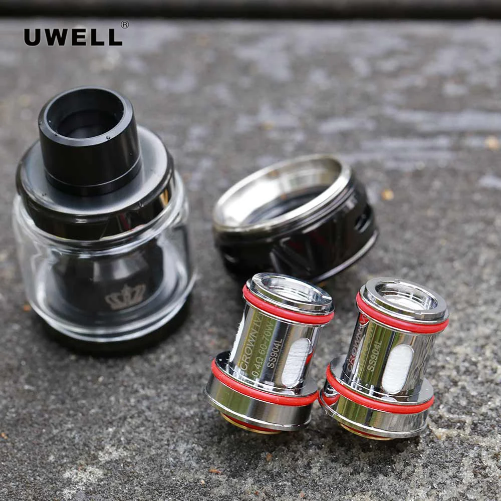Оригинальный атомайзер Uwell Crown 4 Емкость 6 мл технология самоочистки электронная