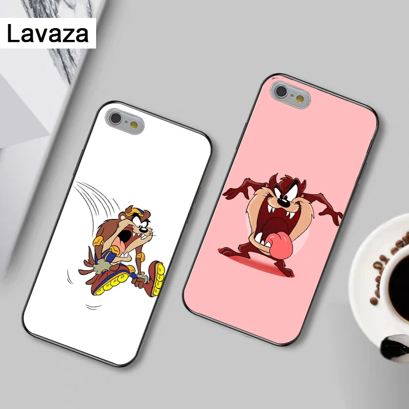 Силиконовый чехол Looney Tunes с дьяволом Тасмания для iPhone 5 5S 6 6S Plus 7 8 11 Pro X XS Max XR |