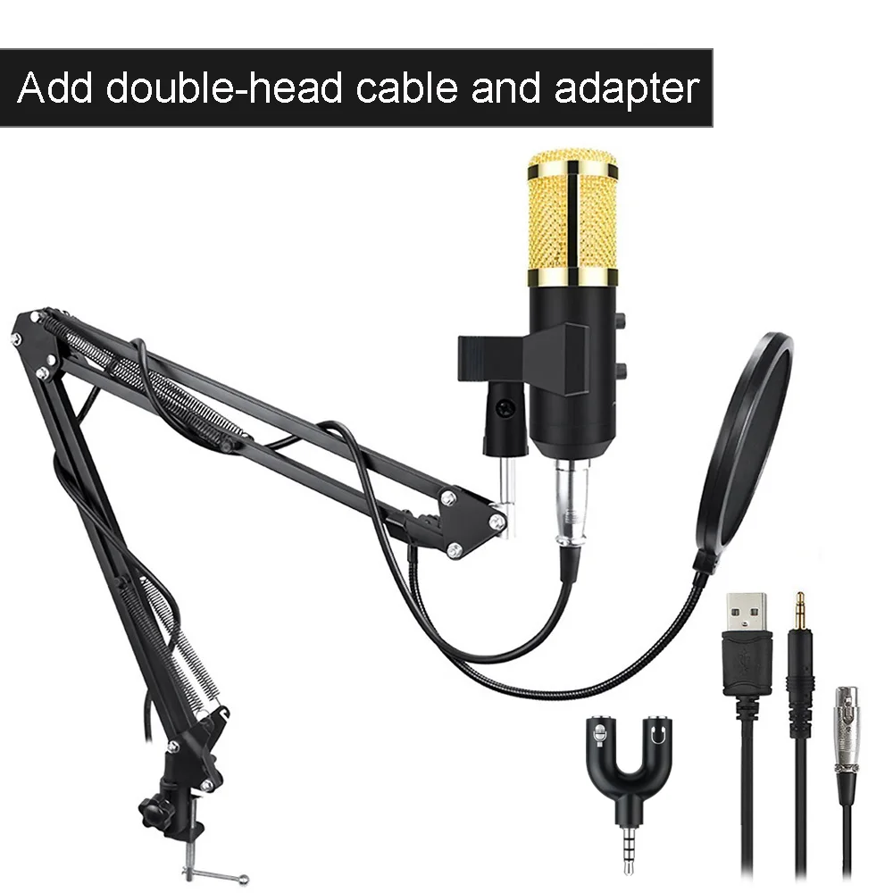 Style 6 FELYBY bm 800 Модернизированный bm 900 Mikrofon набор профессиональный караоке студия USB конденсаторный микрофон для компьютера/ноутбука/ПК записи - Цвет: Style 6