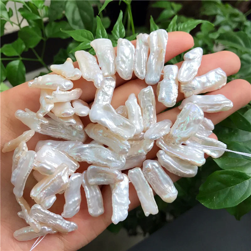 CAMDOE DANLEN Pearl бусины 15x20 мм Biwa барокко Возрожденный Кеши жемчужные из натурального