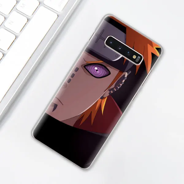 005 Ботинки в стиле аниме «Naruto Akatsuki чехол для телефона для samsung Galaxy S10e S10 плюс S7 S8 S9 Plus, Note 8, 9, 10, плюс S10 5G M20 M30 жесткий чехол Coque - Цвет: 005