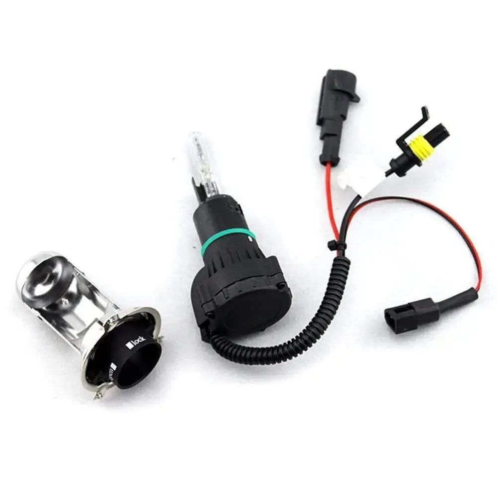 H4 Bixenon HID Hi/Lo лампы AC 35W Bi xenon 3 Замена фар 4300K 5000K 6000K 8000K 10000k 12000k|Лампы для