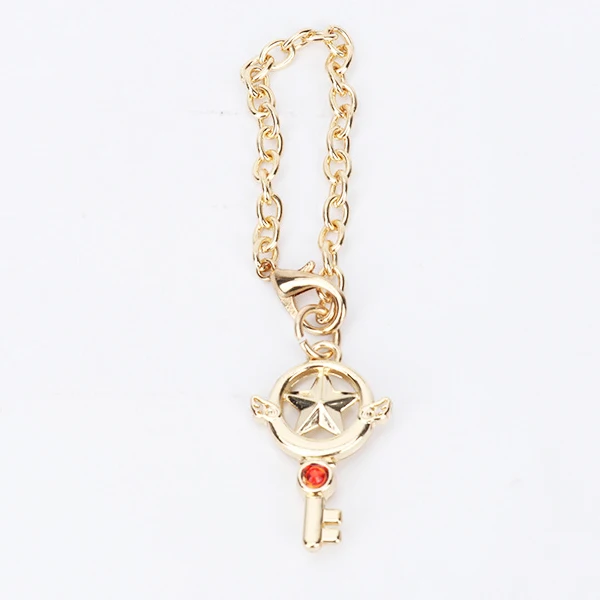 Cardcaptor SAKURA Card Captor брелки золотистый брелок для ключей аниме коллекционные сумки