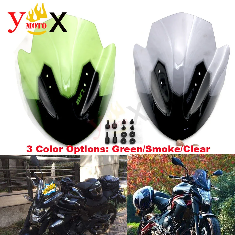 Дым для мотоцикла/зеленый/прозрачный ветровой экран ветрового стекла передние