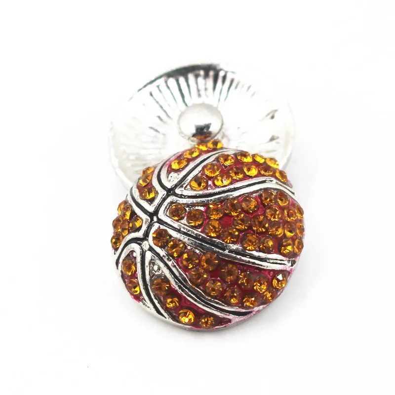 Горячая продажа 3 шт/партия Желтая кристальная с Баскетбольным 18 мм