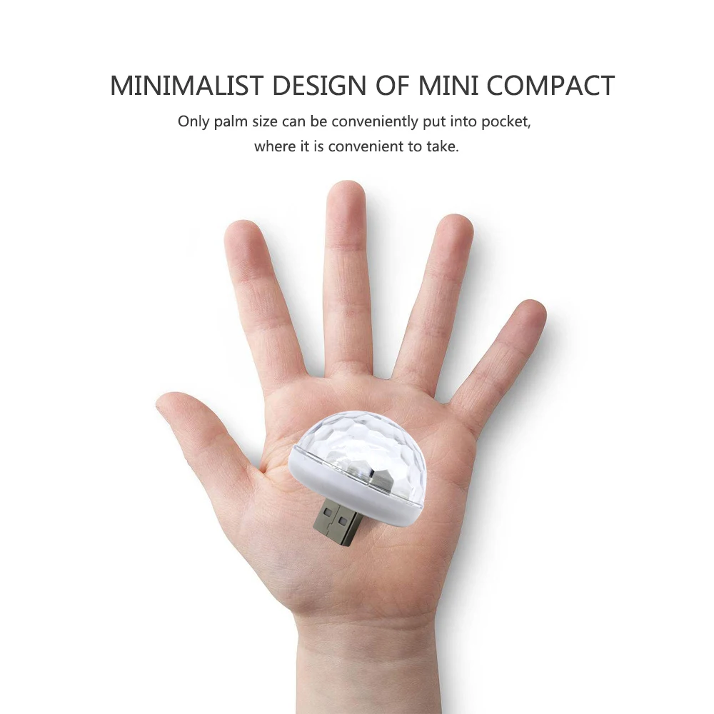 LENTAI 1 шт. Автомобильный светодиодный USB атмосферный свет яркая лампа для Защитные